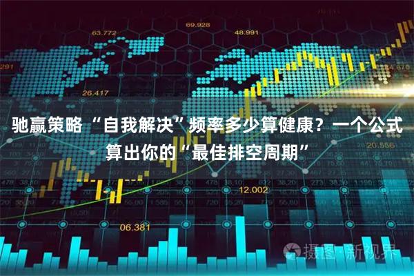 驰赢策略 “自我解决”频率多少算健康？一个公式算出你的“最佳排空周期”
